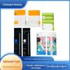 Produção personalizada PET shrink film mineral água garrafa rótulo bebida pet shrink filme laser alumínio shrink filme personalizado