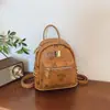 Mochila de Mujer Extranjera de Estilo Universitario para Viajero Único 2025 Nueva Mochila de Viaje Combinable Estampada Mochila Escolar Casual