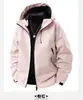 Ropa de Fujian Chaqueta de Primavera y Otoño para Hombre Casual Versátil Ropa para Hombres Jóvenes Chaqueta Fina con Capucha Top Holgado para Estudiantes