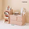 Caixa de armazenamento, gaveta de mesa, transparente e empilhável, um organizador indispensável para cadernos e material de escritório de estudantes, perfeito para organizar itens na sua mesa