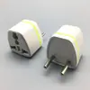 Adaptador de viagem global de cobre puro padrão britânico padrão europeu para padrão americano para padrão australiano para padrão alemão plugue de conversão no local