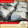 Acessórios para Guard-rail de Rodovia Peças de Extremidade Anticolisão Galvanizadas Revestidas com Pó Peças de Extremidade Onduladas de Duas Ondas e Três Ondas Peças de Extremidade para Guard-rail Ondulado