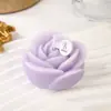 Velas Perfumadas de Rosa Artesanais para o Dia dos Namorados e Festival Qixi Transfronteiriços, Mini Velas Decorativas para Banquete de Casamento