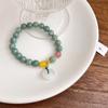 Nova Pulseira de Jade com Fivela Segura Estilo Chinês Feminina Verão ins Sense de Design de Nicho Pulseira de Jade Birmanesa de Alta Qualidade Pulseira Nova Chegada