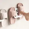 Ganchos para Zapatillas de Ventosa al por Mayor Montaje en Pared Sin Taladro Organizador de Almacenamiento de Zapatos para Zapatillas de Baño del Hogar