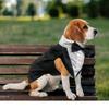 Roupa de Pet Transfronteiriça Toalha Triângulo para Cachorro Roupas para Cachorro Grande Cachorro Grande Amazon Comércio Exterior Vestido para Pet Cerimônia de Casamento