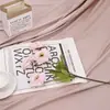 Flores de Peonía Artificiales con 4 Flores Grandes para Decoración de Bodas, Arreglo de Arco para Área de Bienvenida y Arreglos Florales para Fotografía