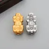 S999 Prata para Pé 3D Prata Dura Prata Tailandesa Nó Chinês Caractere Fu Contas Pixiu Acessórios Pulseira Tecida à Mão DIY Acessórios