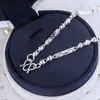 Yuhong Tendência Masculina Três Rodadas de Contas Tubo Hexagonal Personalizado Simples Corrente Grossa de Prata Colar Masculino Venda Direta de Fábrica