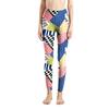 9604 leggings retro geométricos transfronterizos con estampado de estilo nacional, amigables con la piel, cómodos, suaves, lijados, leggings de leche