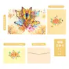 Nueva Tarjeta de Felicitación Tridimensional de Mariposa Lista para Usar Venta al por Mayor Regalo para el Día del Maestro Tarjeta de Felicitación de Cumpleaños Transfronteriza Tarjeta Pequeña de Gama Alta