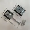 Remolque de camión refrigerado para furgoneta gancho de viento gancho de cierre de puerta de camión caja gancho de portón trasero accesorios de aparejo juego completo