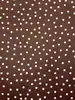 Tela de gasa de perlas estampada para primavera y verano, material para vestido camisa texturizado de puntos de 0.5, poliéster de comercio exterior para ropa de mujer