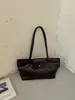 Comércio exterior transfronteiriço estilo coreano bolsas de nicho femininas nova bolsa de ombro alta super quente retrô elegante para o dia a dia