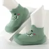 Sapatos de Chão para Crianças Sapatos e Meias de Bebê Conjunto de Meias para Crianças Pequenas Base Antiderrapante Base Macia Meias para Chão de Interior Meias de Bebê Primavera Verão