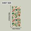 Xc9086 Láser Colorido Casual Flor Begonia Sala de Estar Ventana de Vidrio Adhesivo Decorativo Adsorción Electrostática Venta al Por Mayor Comercio Exterior