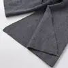 Outono e Inverno 2025 Novo Moda de Rua Europeia e Americana Transfronteiriça Feminina Malha Manga com Fenda Outwear W08 2766