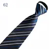 Venta al por mayor del fabricante Corbatas Rojas con Cremallera para Hombres y Mujeres, Vestimenta Formal de Negocios para Novio, Boda Estilo Coreano Corbata Rayada Perezosa Sin Corbata