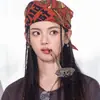 Pañuelo para la cabeza con estampado de girasol, Moderno y sencillo, Diadema elegante con diseño único, Accesorio para el cabello versátil y de moda