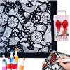 Manta para colorear DIY con marcadores, bestseller transfronterizo