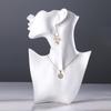 Modelo de Retrato de Resina Soporte para Joyería Almacenamiento Colgante Soporte para Collares Soporte para Aretes Adornos Soporte para Joyería Accesorios de Exhibición de Joyería