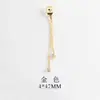 Mia fabricantes venta al por mayor materiales para joyería hecha a mano pendientes colgantes largos pendientes pendientes accesorios venta caliente transfronteriza