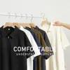 Comercio exterior transfronterizo ropa de hombre camiseta polo de algodón piqué 220g camiseta de hombre verano nueva casual cuello camisero camiseta con media cremallera