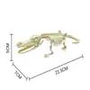 Escavação Arqueológica Esqueleto de Dinossauro Atacado Grande Tiranossauro Tricerátops Estegossauro Pterossauro Esqueleto Fonte de Produção Fabricante