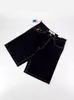 Shorts de Mezclilla de Verano Y2K Harajuku Hip Hop Bordado de Letras Retro Sueltos Góticos de Mezclilla para Hombre Venta al por Mayor