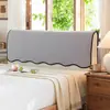 Funda para cabecero de chenilla, a prueba de polvo, antideslizante, adecuada para todas las estaciones, una herramienta mágica para la transformación del cabecero de la cama, nuevo tipo de funda para el verano