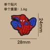 Serie de Spider-Man Flores para Zapatos Hebillas para Zapatos Zueco Flores para Zapatos de PVC croc Amazon Más Vendido