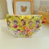 Ropa Interior de Encaje de Algodón Estampado de TPU Transparente Mini Boca Rojo Sobre Bolsita de Maquillaje Bolsa de Chica de Leche