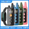 Buscando Entrenador de Perros de Fábrica Detenedor de Ladridos Recargable Impermeable Pantalla a Color Collar Electrónico de Entrenamiento Control Remoto Anti-Ruido Descarga Eléctrica