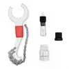 Llave para Piñón de Bicicleta Llave para Gancho de Cola Desmontar Herramienta de Reparación de Eje Multifunción Juego de Herramientas de Reparación