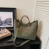 Bolsa Tote Minimalista Estilo Japonês para Estudantes Universitárias, Adequada para Aula e Deslocamento, Bolsa Transversal para Mulheres, Bolsa de Mão e Ombro Versátil de Veludo