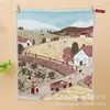 Toalla de Gasa de Algodón Puro, Toalla Cuadrada de Gasa de Cuatro Capas, Toalla Cuadrada 100% Algodón para Niños de Guardería, Exportación al por Mayor a Corea, Paño de Cocina