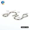 Venta Caliente Transfronteriza Metal Creativo Clavo para Puerta y Ventana Ganchos en S sin Clavos Tablero Perforado de Malla Utensilios de Cocina Baño Perchero Ganchos en S