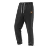 Edição Especial Transfronteiriça Novo Modelo 2025 Malha Elástica Masculino Tamanho Grande Outono Roupa Exterior Quente Solta Calça Reta