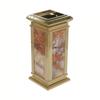 Acero inoxidable Papelera Royal cubo extintor de humo boca elevadora vertical ceniza cubo de cuero de fruta clasificación de cubo de basura papelera