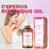Óleo Essencial de Cuidado Cyperus Rotundus Transfronteiriço, Óleo Hidratante e Calmante Corporal