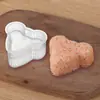 Herramientas de Cocina Transfronterizas Molde Creativo Transparente de Dibujos Animados para Algas Molde para Bolas de Arroz Molde para Sushi Molde para Lonchera Infantil