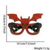 Diadema de Bola de Pelo de Gato con Orejas de Gato y Cabeza de Fantasma para Fiesta Decoración Guirnalda de Cinta de Murciélago Calabaza Hebilla de Cabeza de Diadema