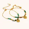 Pulseira de Corrente para Lábios Amor Transfronteiriço Europeu e Americano Feminina Aço Inoxidável Banhada a Ouro 18K Elegante Nicho Estilo Boêmio