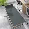 Cama Dobrável Escritório Intervalo de Almoço Cama de Solteiro Estação Soneca Portátil Cama Simples Hospital Acompanhante Adulto Cama de Exército