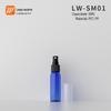 30ml Frasco Pet de Ombro Arredondado Cobertura Total Frasco Spray Névoa Fina Tônico Tônico Engarrafado Pequeno Frasco Spray Frasco Vazio