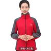 Suéter cárdigan de polar para personas de mediana edad y mayores, otoño e invierno, nuevo abrigo, suéter cálido, ropa de mamá, top forrado de polar para otoño e invierno