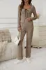 Foto Real do Novo Traje Feminino Casual de Renda com Cadarço, Perna Larga, Listrado, Europeu e Americano, Comércio Exterior Transfronteiriço 2025 Amazon