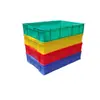 Caja de Plástico para Logística Estándar Europea Eu, Caja de Plástico Engrosada con Tapa, Caja de Almacenamiento de Plástico Rectangular Estándar Coreano para Piezas de Automóvil, Marco de Plástico