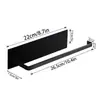 Portarrollos de papel de cocina Amazon, toallero de baño, estante de baño sin taladro, portarrollos de papel higiénico para armario, portapañuelos