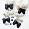 Buraco sapatos acessórios de alta qualidade ervilhas sapatos sapatos flor decorativo fivela diy acessórios jóias chinelos fivela removível sapato fivela